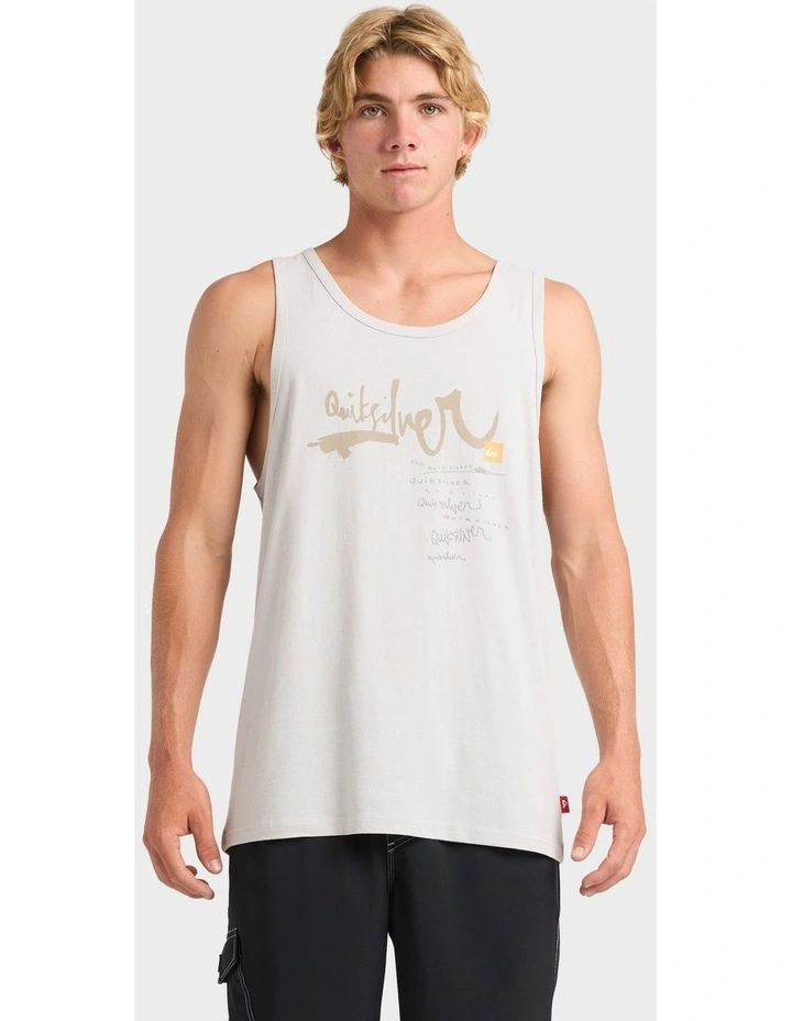 Impaired Ii Tank Top in Grey image 1