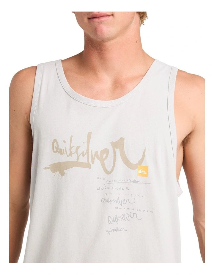 Impaired Ii Tank Top in Grey image 4