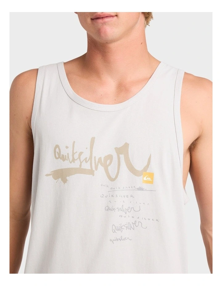 Impaired Ii Tank Top in Grey image 4