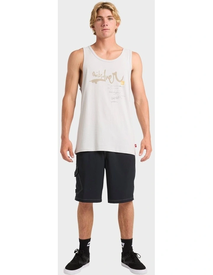 Impaired Ii Tank Top in Grey image 5