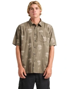 Atoll Short Sleeve Shirt in Green