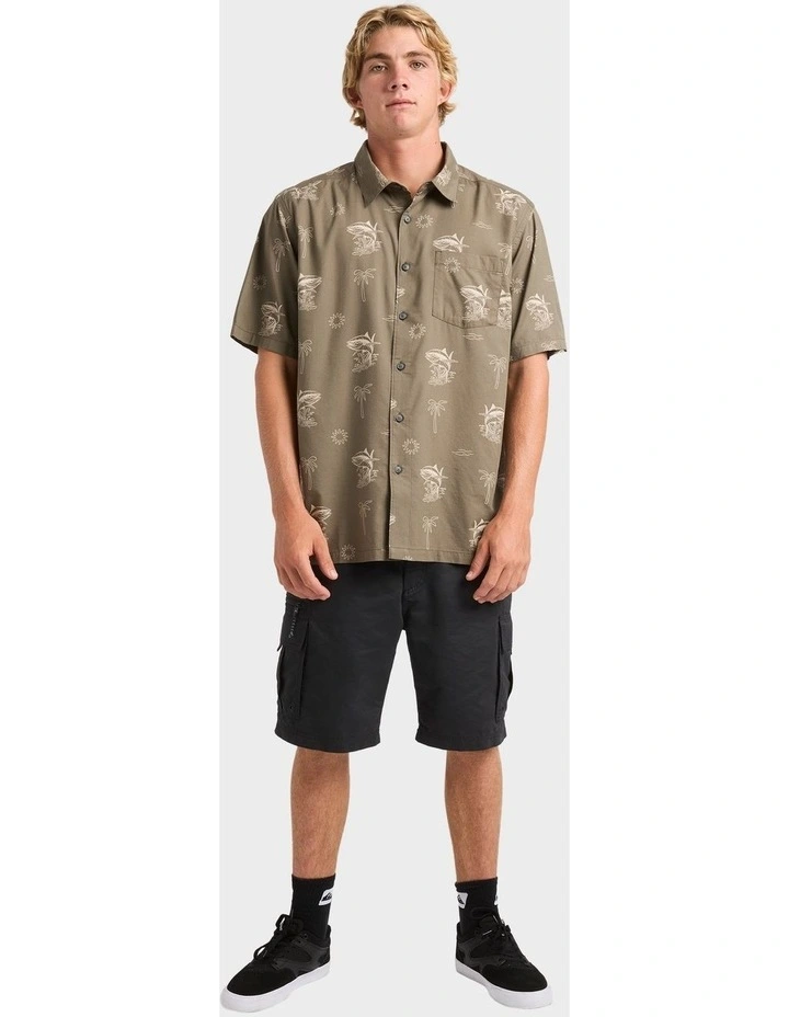 Atoll Short Sleeve Shirt in Green image 5