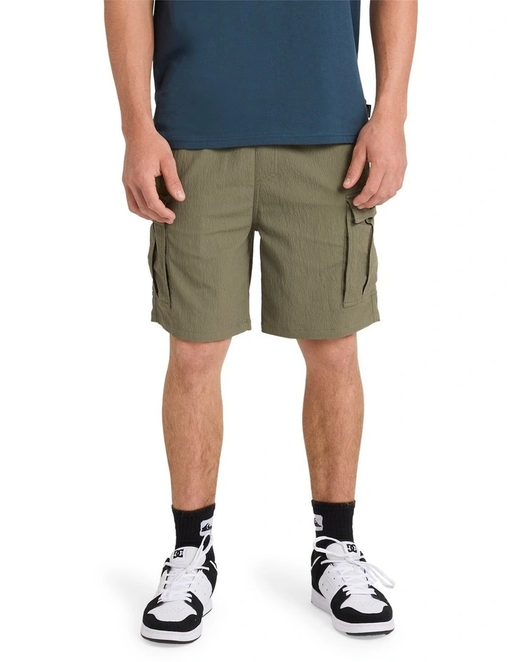 Watermans 19 Cargo Shorts in Green image 1