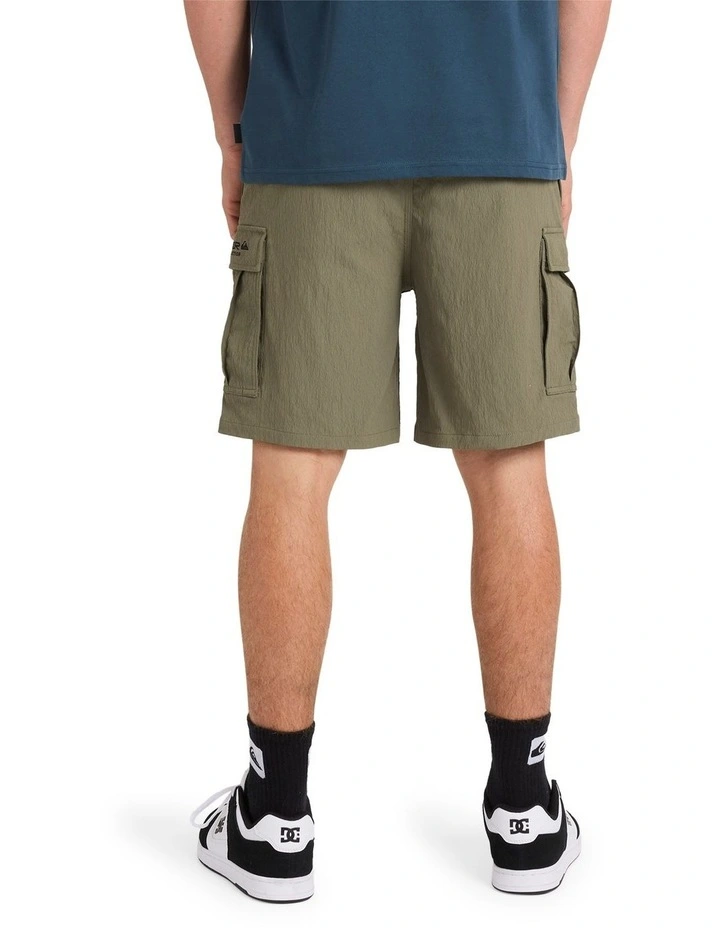 Watermans 19 Cargo Shorts in Green image 2