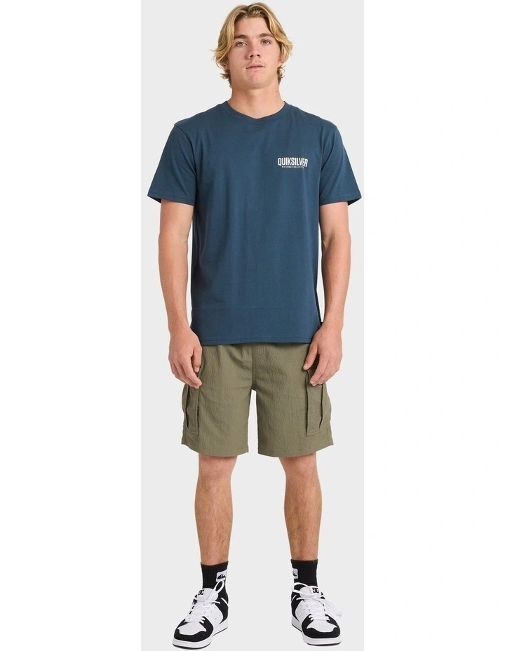 Watermans 19 Cargo Shorts in Green image 5