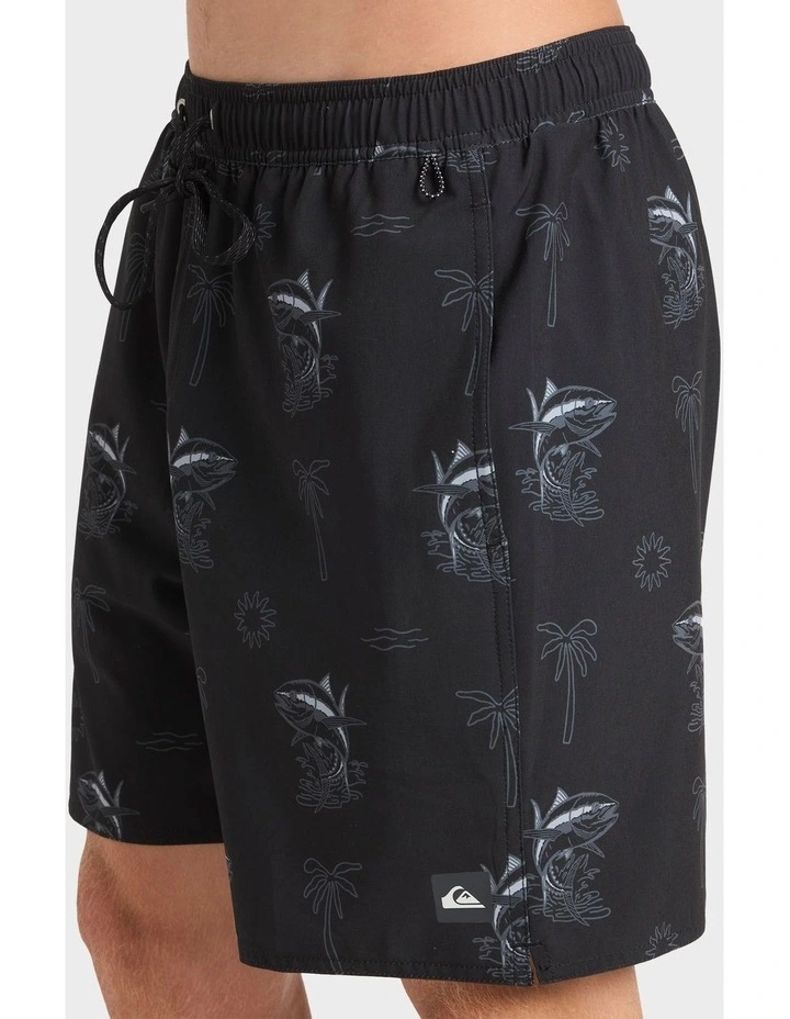 Atoll Volley 18 Swim Shorts in Black image 4