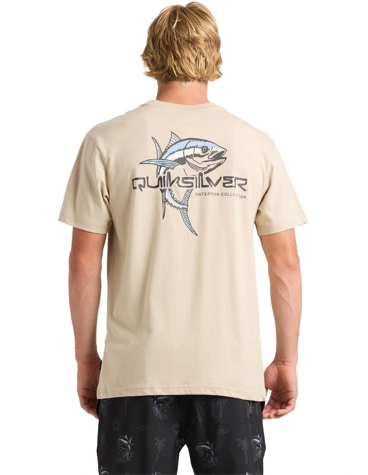 Catch And Release T-Shirt in Grey image 2