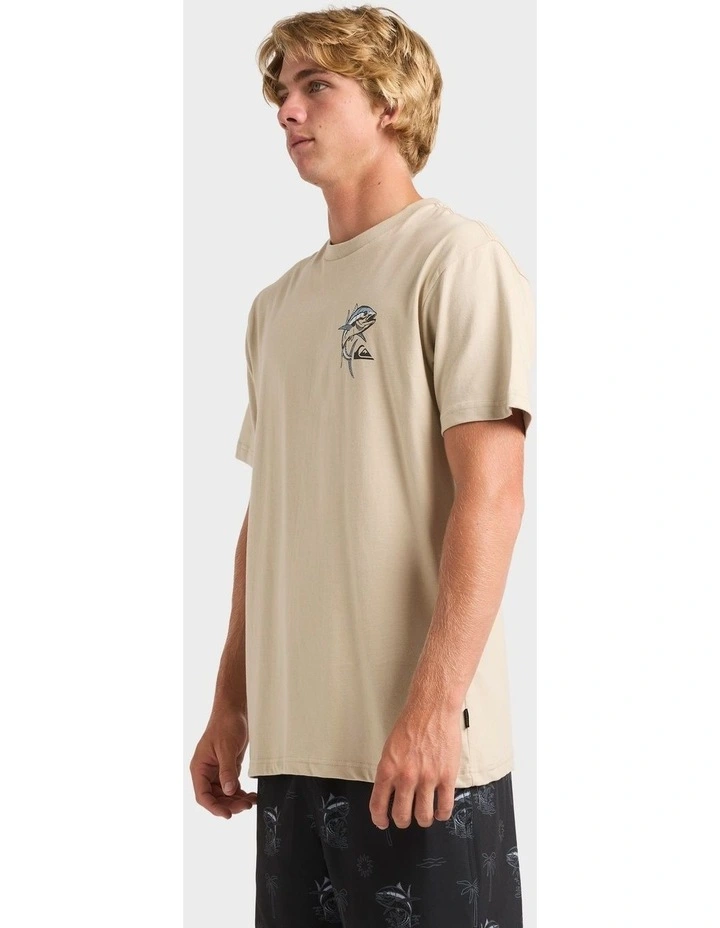 Catch And Release T-Shirt in Grey image 3