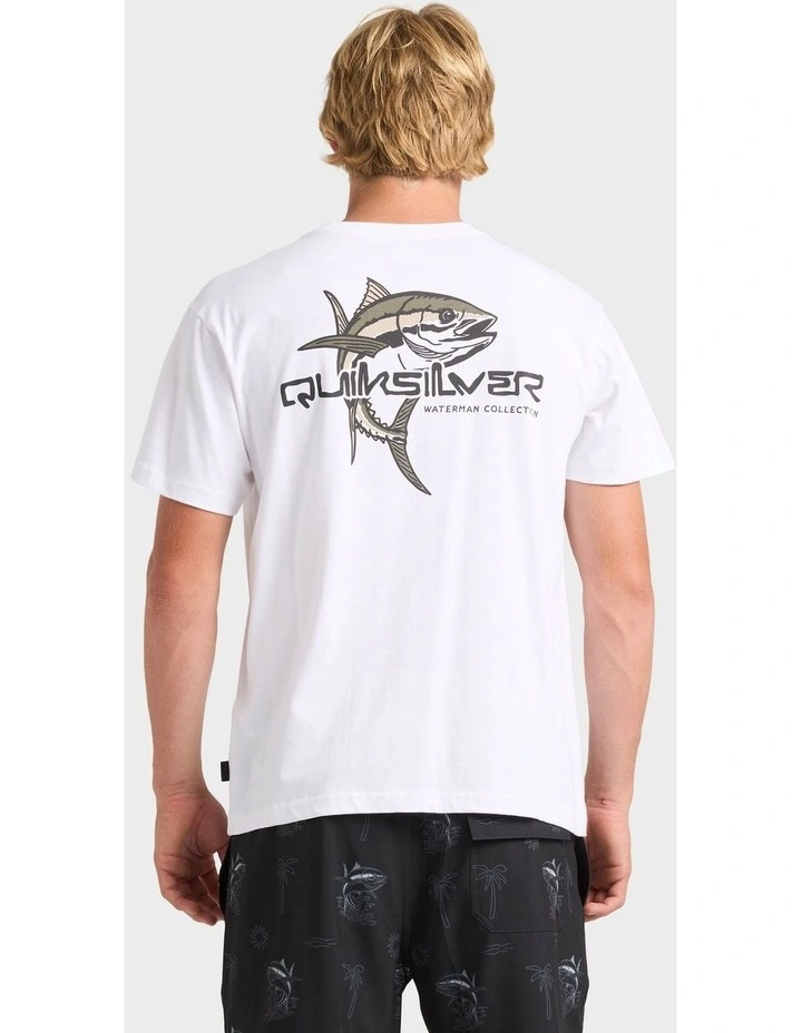 Catch And Release T-Shirt in White image 2