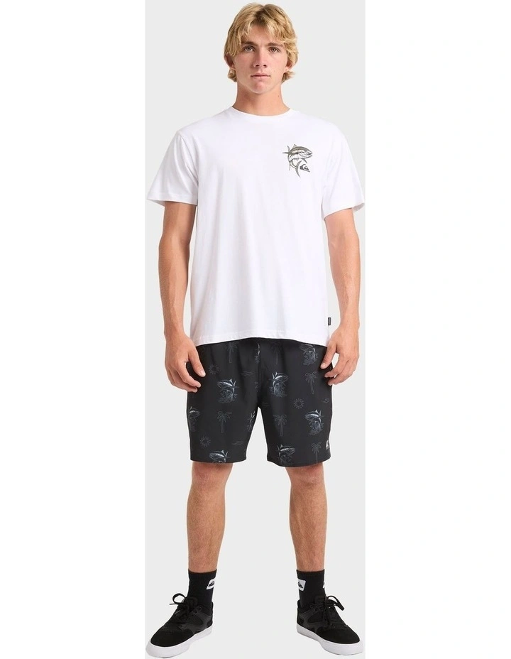 Catch And Release T-Shirt in White image 5