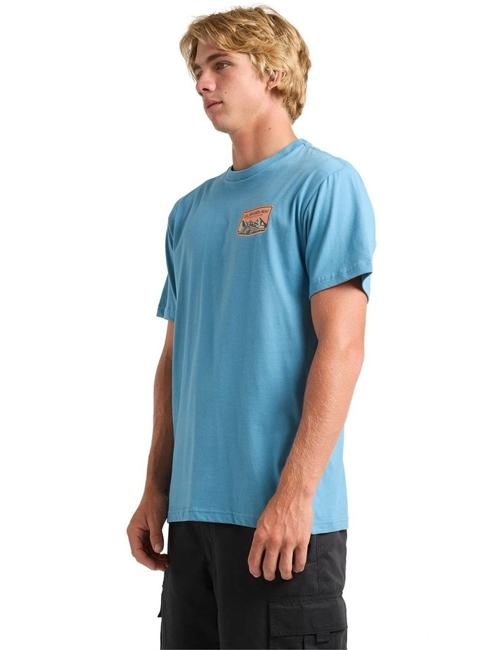 Ground Swells T-Shirt in Blue image 3