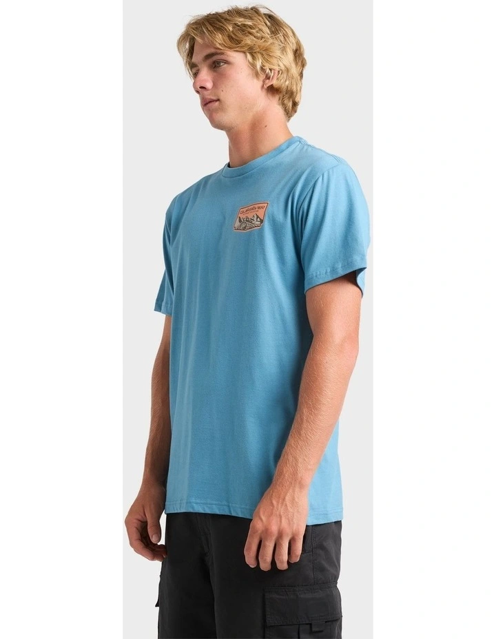 Ground Swells T-Shirt in Blue image 3