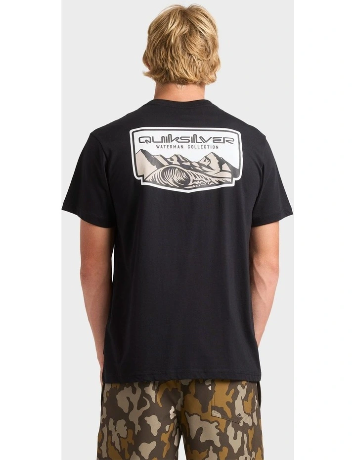 Ground Swells T-Shirt in Black image 2