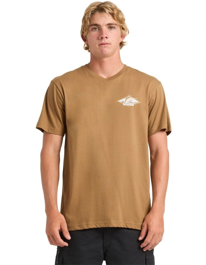 Rough Seas T-Shirt in Brown image 1