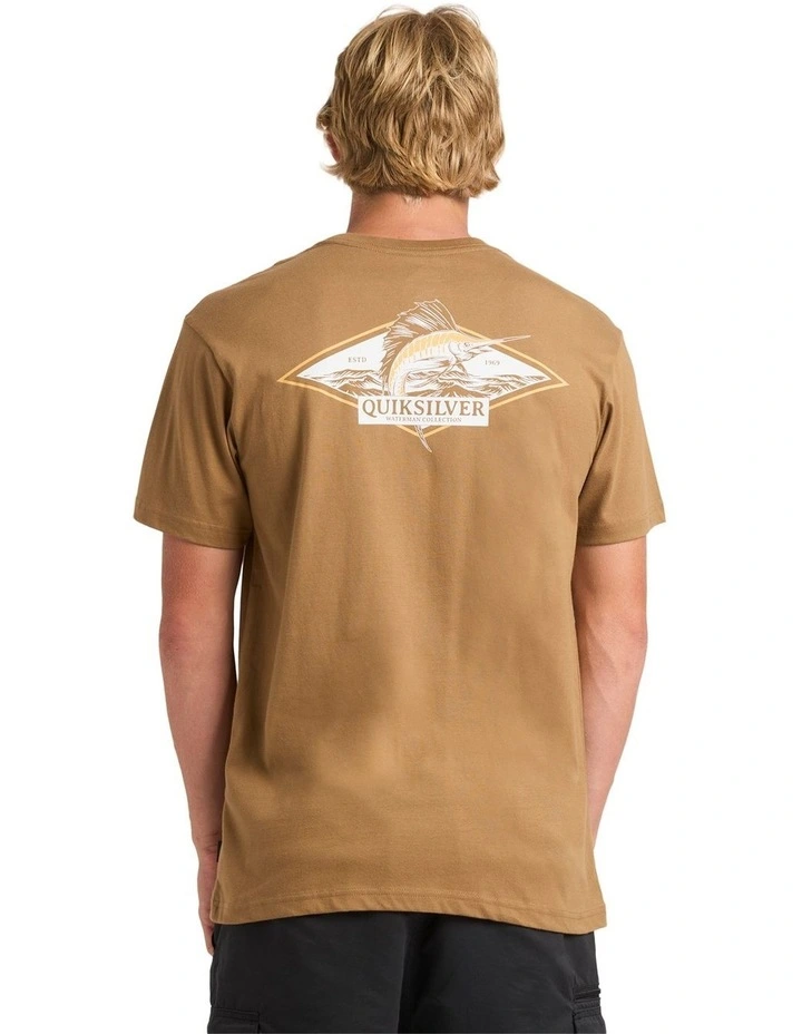 Rough Seas T-Shirt in Brown image 2