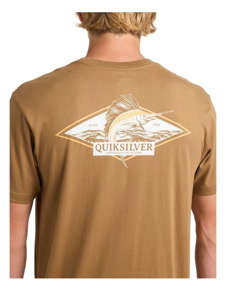 Rough Seas T-Shirt in Brown image 4