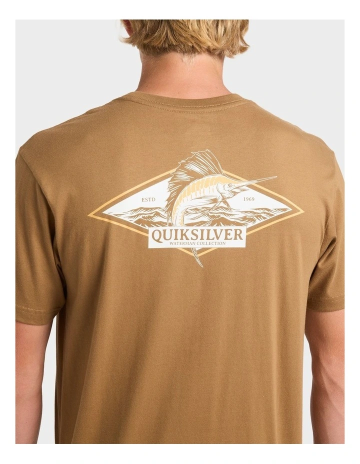 Rough Seas T-Shirt in Brown image 4