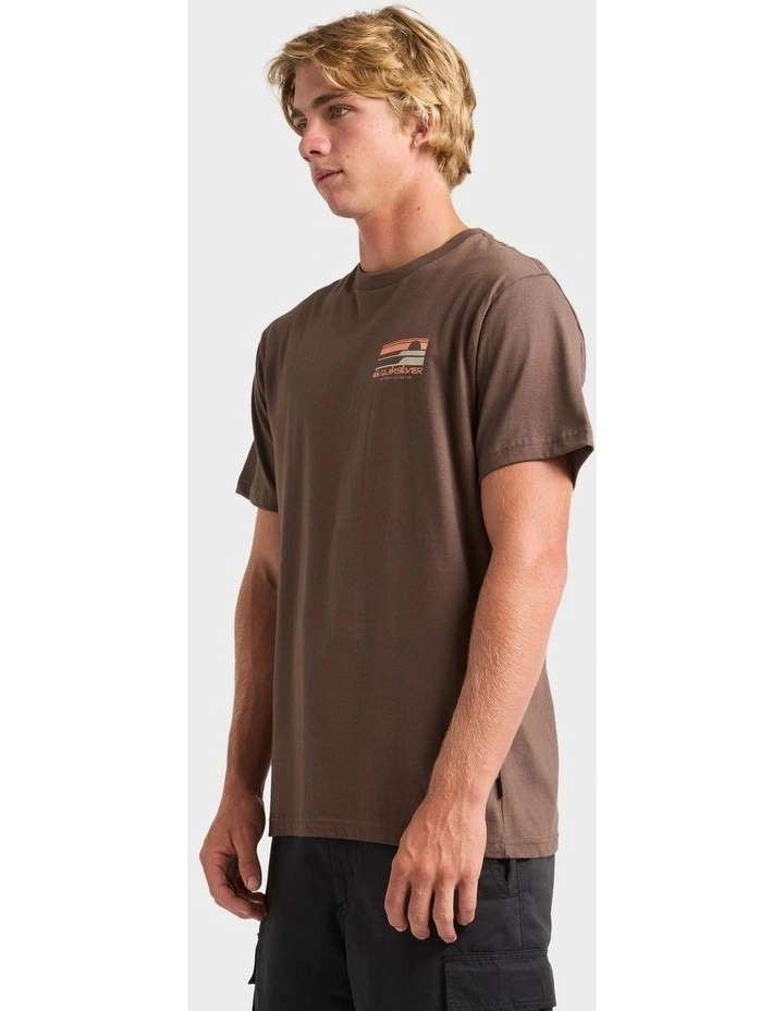 Stacked Horizon T-Shirt in Assorted image 3