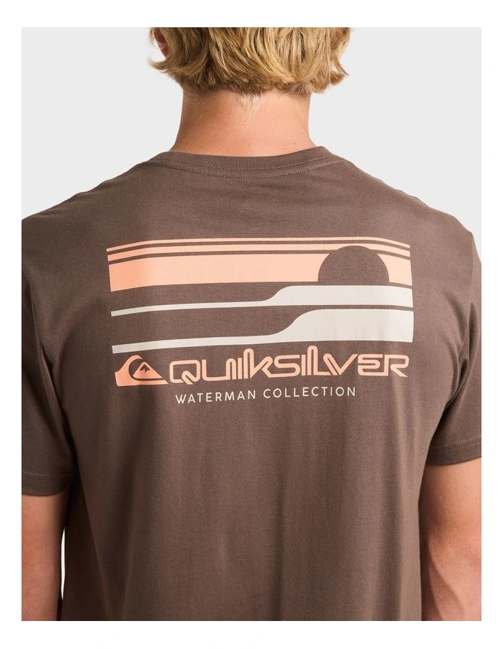 Stacked Horizon T-Shirt in Assorted image 4