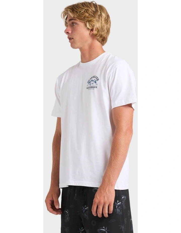 Bayside T-Shirt in White image 3