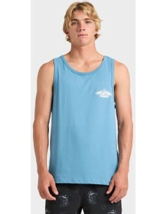 Rough Seas Tank Top in Blue