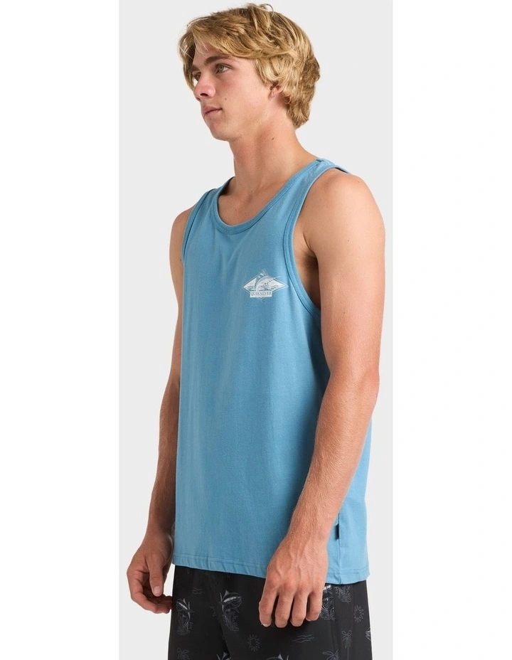 Rough Seas Tank Top in Blue image 3