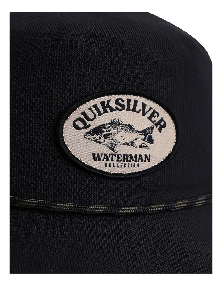 Boat Master Bucket Hat in Black image 4