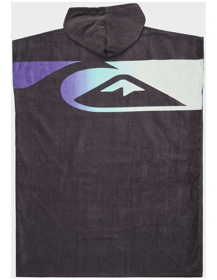 Hooded Towel in Black image 2