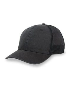 Down The Hatch Cap in Black