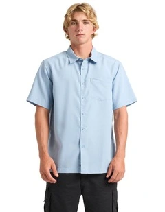 Centinela 4 Short Sleeve Shirt in Blue