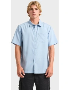 Centinela 4 Short Sleeve Shirt in Blue