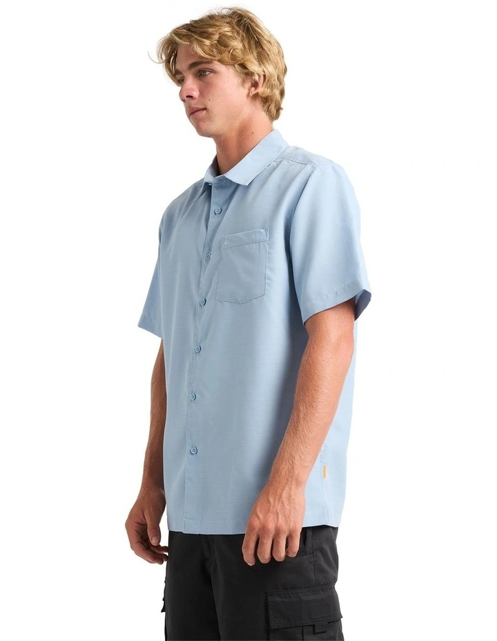 Centinela 4 Short Sleeve Shirt in Blue image 3