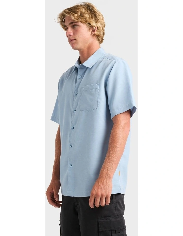 Centinela 4 Short Sleeve Shirt in Blue image 3