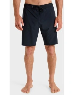 Highline Straight 19 Boardshorts in Black