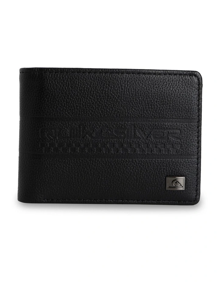 Gut Fiver Leather Wallet in Black image 1