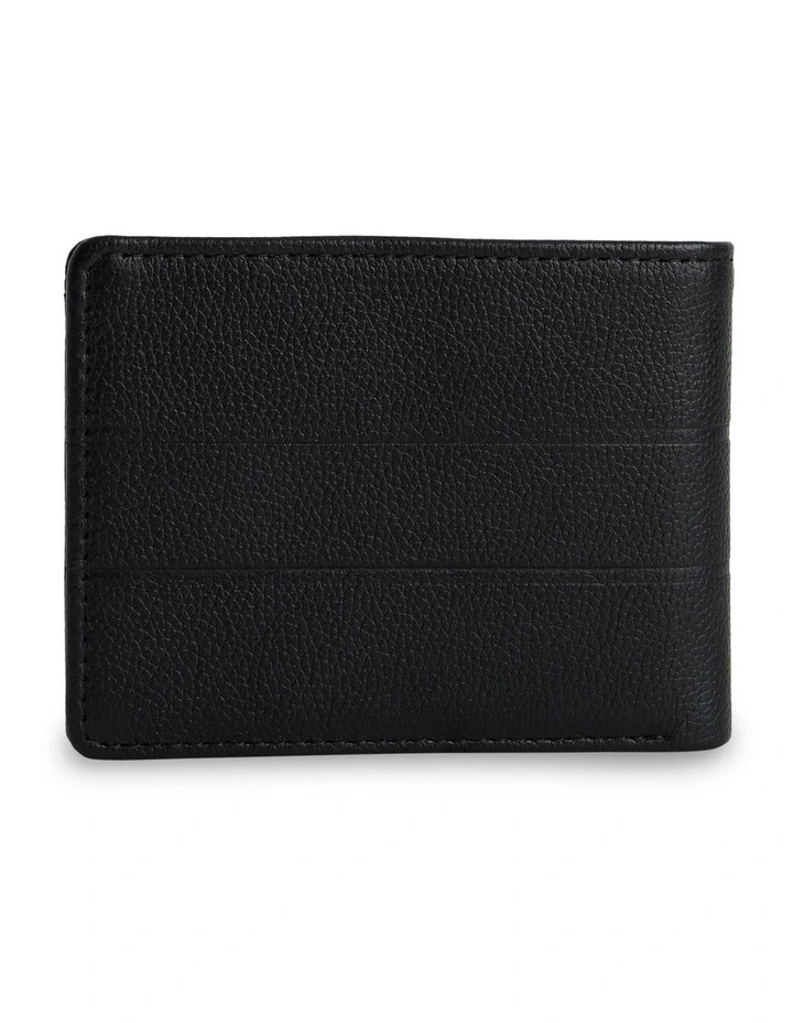 Gut Fiver Leather Wallet in Black image 2