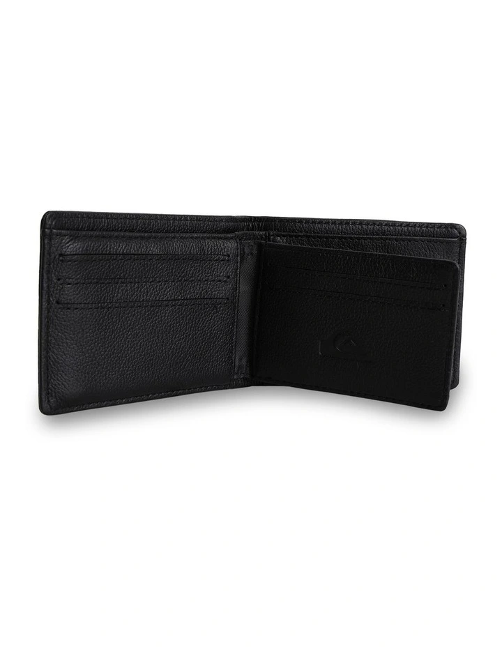 Gut Fiver Leather Wallet in Black image 3