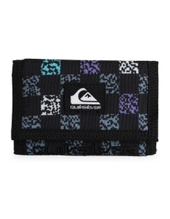 The Everydaily Tri Fold Wallet in Blue