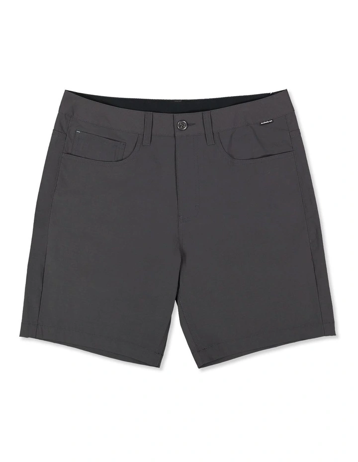 Nelson 18 Hybrid Shorts in Black image 1
