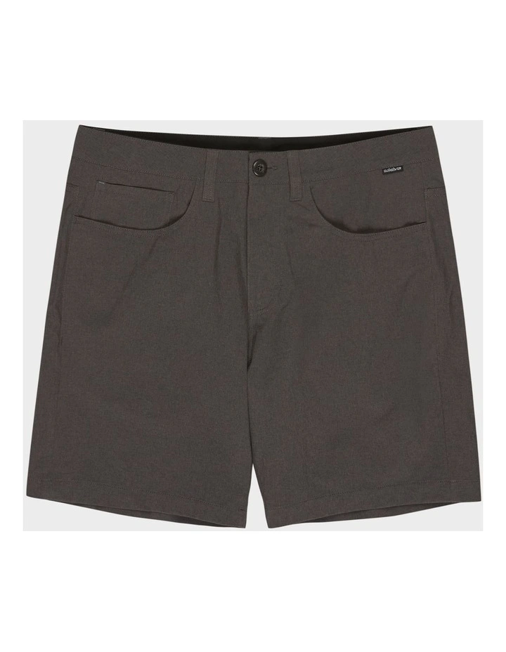 Nelson 18 Hybrid Shorts in Black image 1