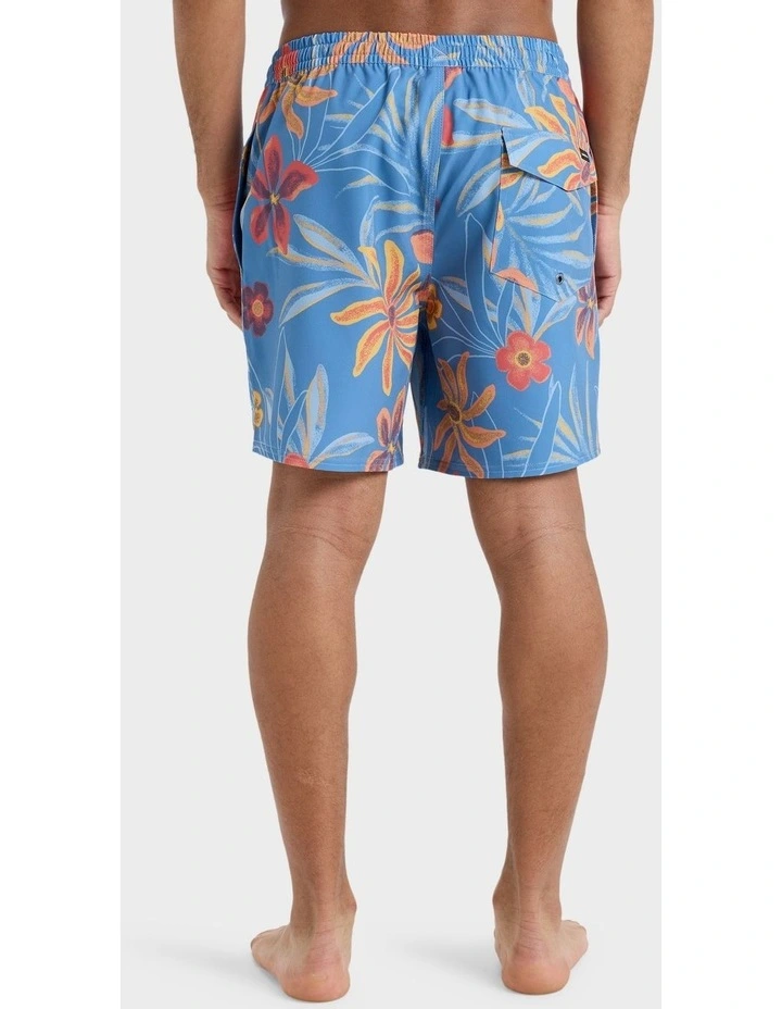 Surfsilk 17" Swim Shorts in Blue image 2