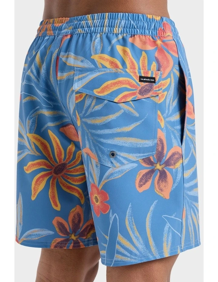 Surfsilk 17" Swim Shorts in Blue image 4