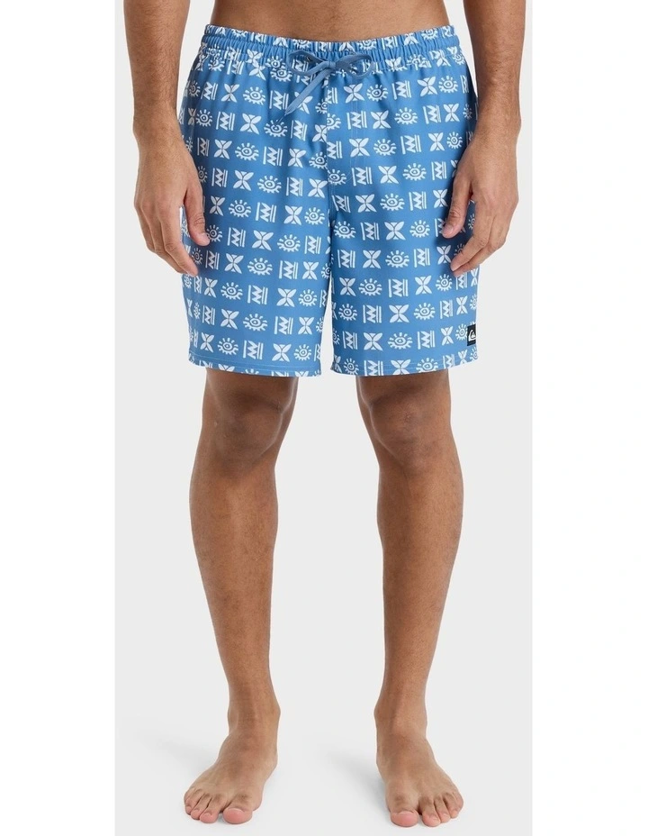 Surfsilk 17" Swim Shorts in Blue image 1