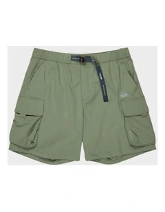 Run Ashore 18 Cargo Shorts in Green
