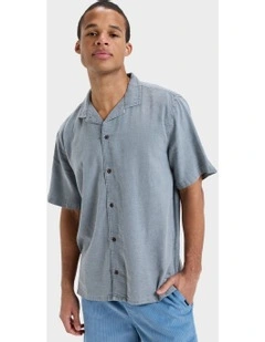 Sunrise Short Sleeve Shirt in Black