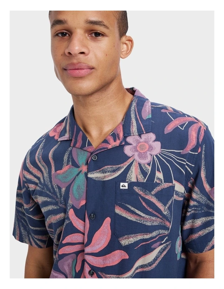 Beach Club Short Sleeve Shirt in Navy image 4