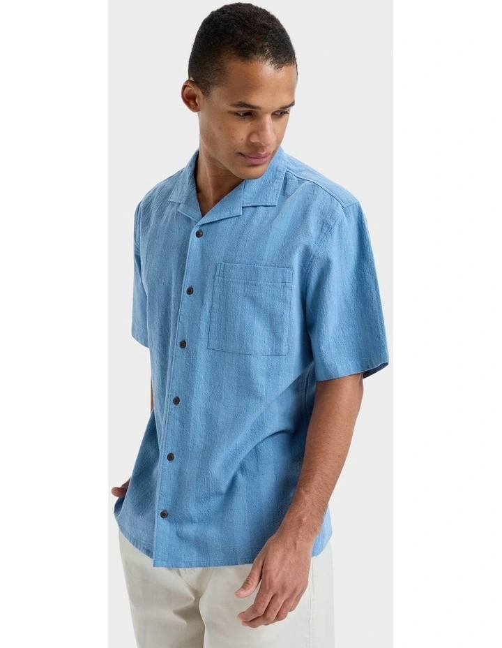 Room Rock 2 Short Sleeve Shirt in Blue image 3