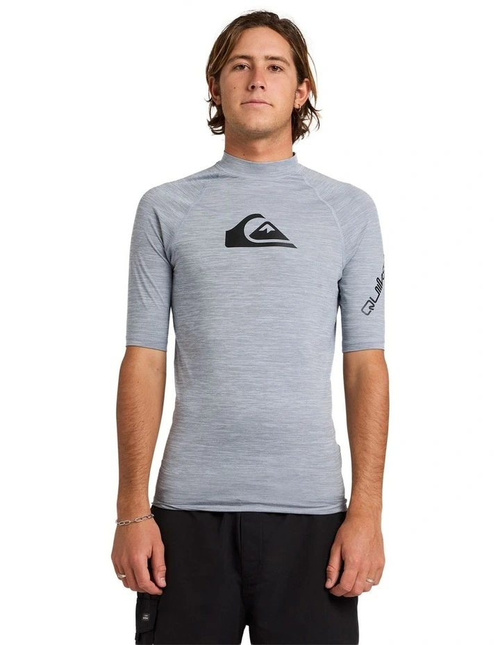 All Time Rash Vest in Grey image 1