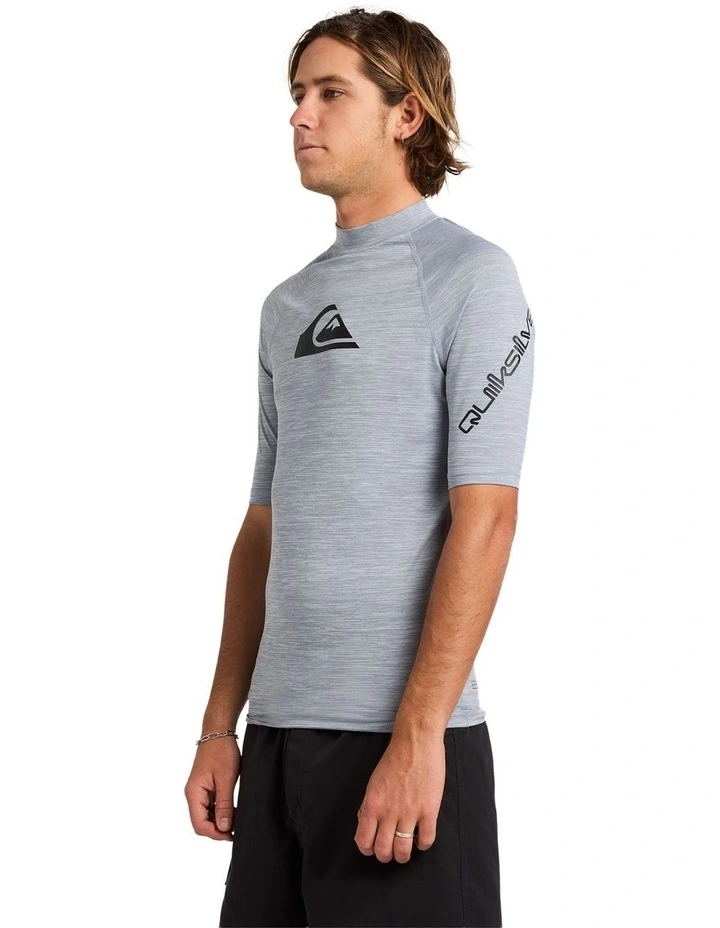 All Time Rash Vest in Grey image 3