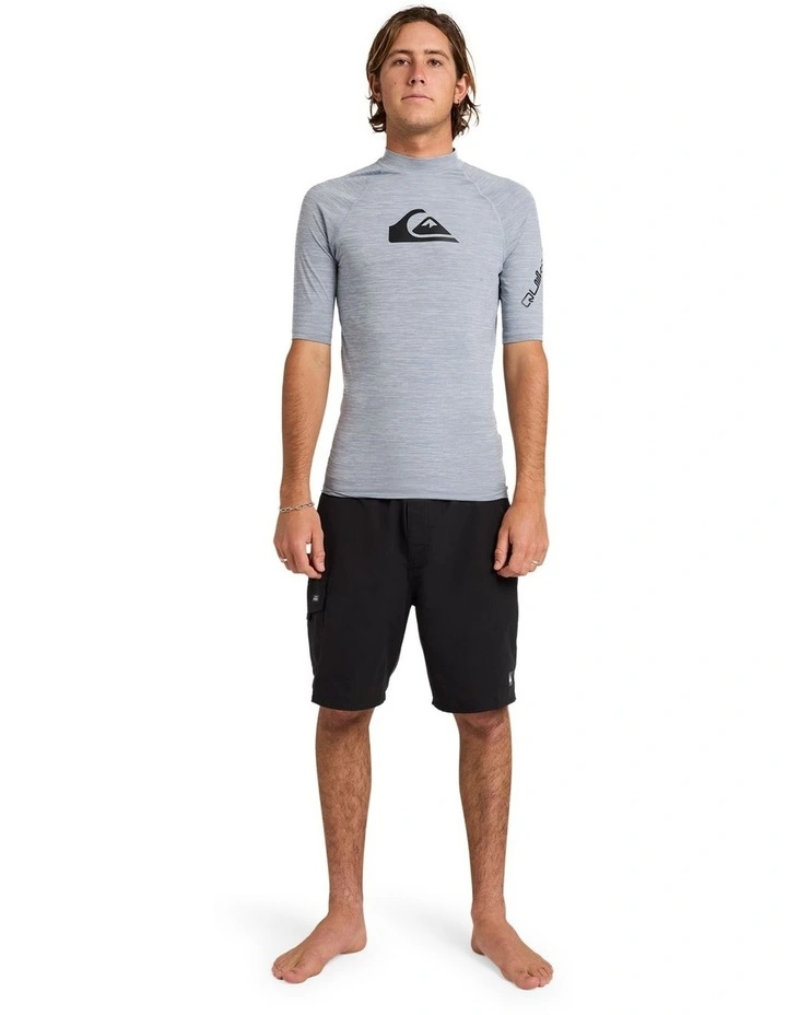 All Time Rash Vest in Grey image 5